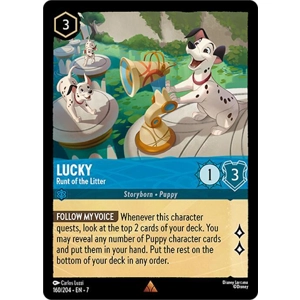 Lucky, Runt of the Litter