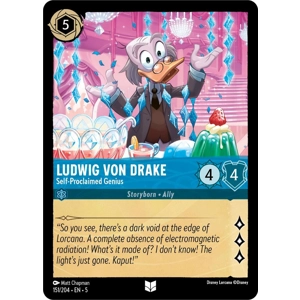 Ludwig Von Drake, Self-Proclaimed Genius