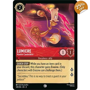 Lumiere, Nimble Candelabra