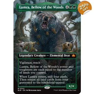 Lumra, Bellow of the Woods (Borderless)