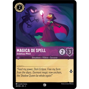 Magica De Spell, Ambitious Witch