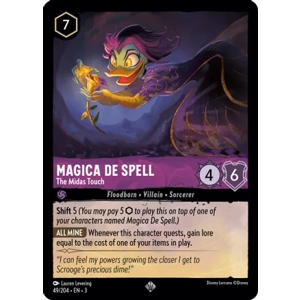 Magica De Spell, The Midas Touch