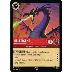 Maleficent, Monstrous Dragon
