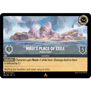 Maui's Place of Exile, Hidden Island