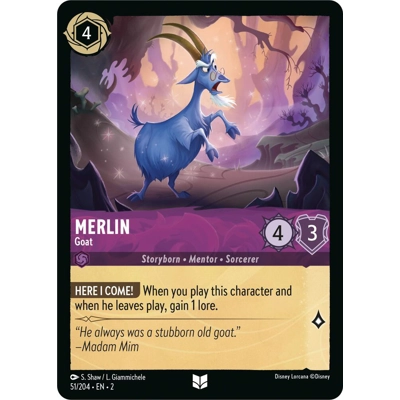 Merlin, Goat