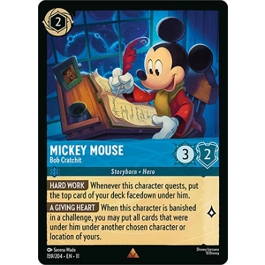 Mickey Mouse, Bob Cratchit