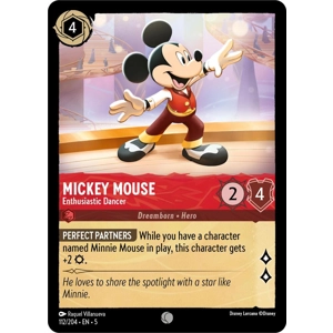 Mickey Mouse, Enthusiastic Dancer