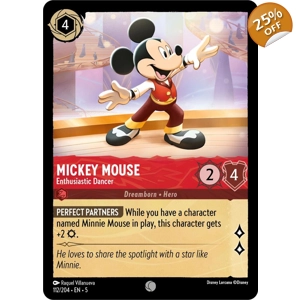Mickey Mouse, Enthusiastic Dancer