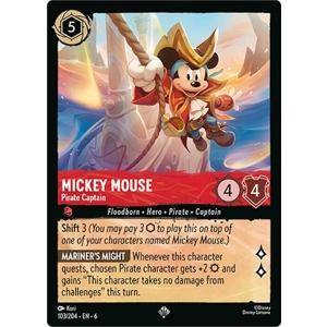 Mickey Mouse, Pirate Captain