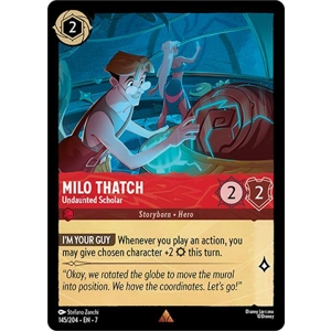 Milo Thatch, Undaunted Scholar