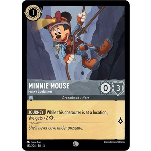 Minnie Mouse, Funky Spelunker