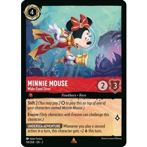 Minnie Mouse, Wide-Eyed Diver