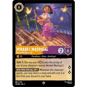 Mirabel Madrigal, Musically Talented