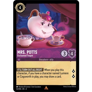 Mrs. Potts, Enchanted Teapot