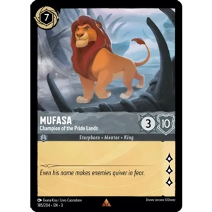 Mufasa, Champion of the Pridelands