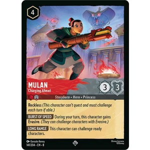 Mulan, Charging Ahead