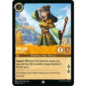 Mulan, Free Spirit
