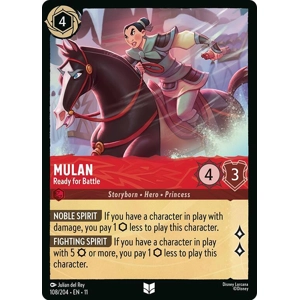 Mulan, Ready for Battle