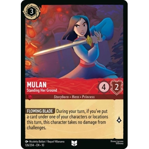 Mulan, Standing Her Ground