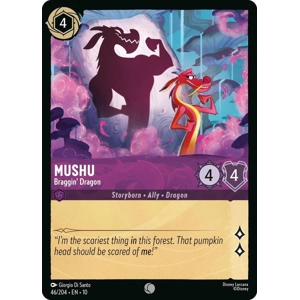 Mushu, Braggin' Dragon