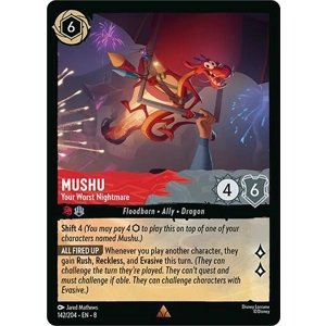 Mushu, Your Worst Nightmare