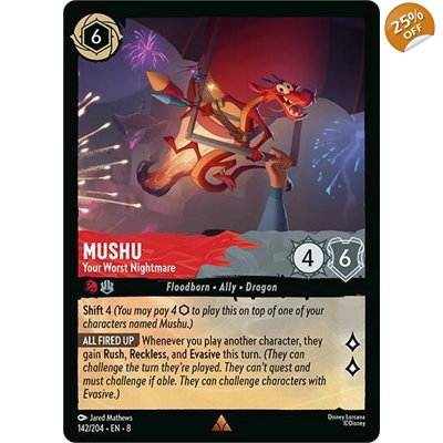 Mushu, Your Worst Nightmare