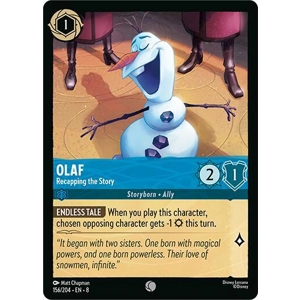 Olaf, Recapping the Story