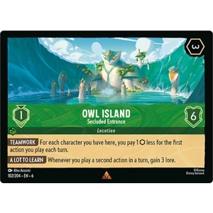 Owl Island, Secluded Entrance