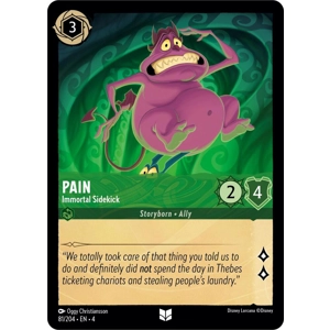 Pain, Immortal Sidekick