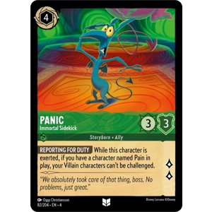 Panic, Immortal Sidekick