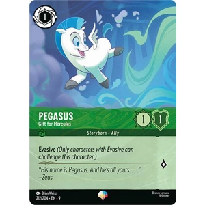 Pegasus, Gift for Hercules (Epic)