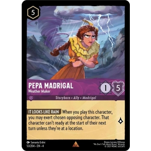 Pepa Madrigal, Weather Maker