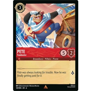 Pete, Freebooter