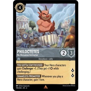 Philoctetes, No-Nonsense Instructor