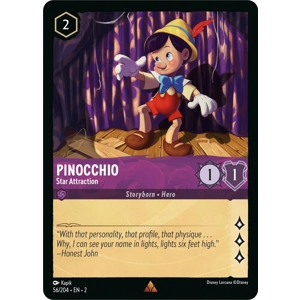 Pinocchio, Star Attraction