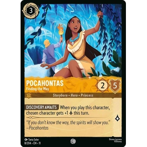 Pocahontas, Finding the Way