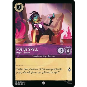 Poe De Spell, Magica's Brother