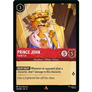 Prince John, Fraidy-Cat