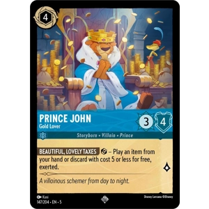 Prince John, Gold Lover