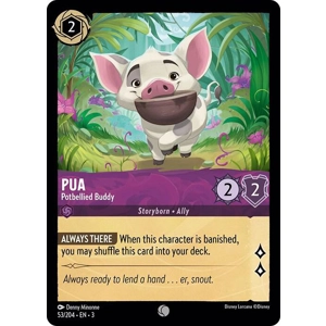 Pua, Potbellied Buddy