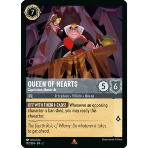 Queen Of Hearts, Capricious Monarch