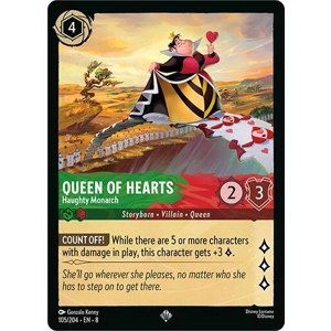 Queen of Hearts, Haughty Monarch