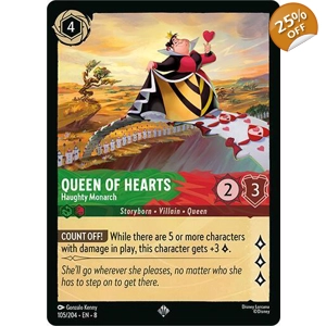 Queen of Hearts, Haughty Monarch