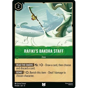 Rafiki's Bakora Staff