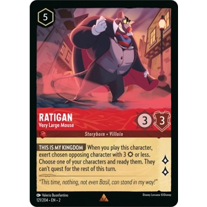 Ratigan, Very Large Mouse
