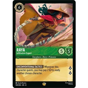 Raya, Infiltration Expert