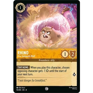 Rhino, One-Sixteenth Wolf