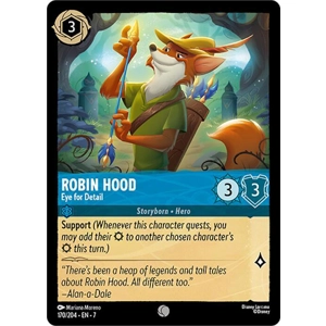 Robin Hood, Eye for Detail