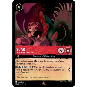 Scar, Shameless Firebrand