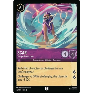 Scar, Tempestuous Lion
